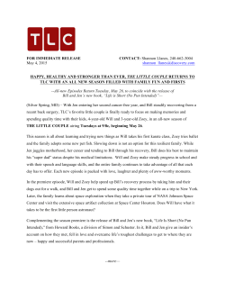 The Little Couple 7B Press Release