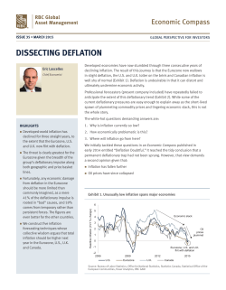 DISSECTING DEFLATION - RBC Global Asset Management