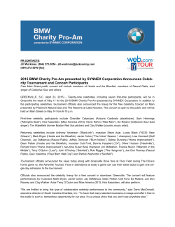 2015 BMW Charity Pro-Am presented by SYNNEX Corporation