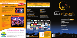 programme Jazzellerault 2015