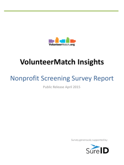 VolunteerMatch Insights