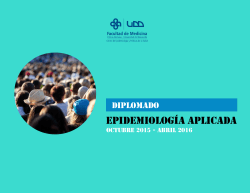 Diplomado EpidemiologÃ­a Aplicada II