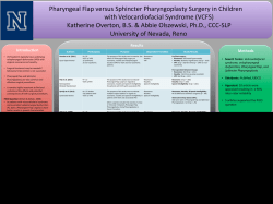 Pharyngeal flap versus sphincter pharyngoplasty surgery in children