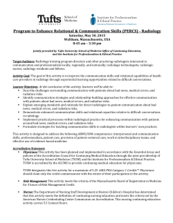 Program to Enhance Relational & Communication Skills (PERCS