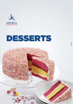 Desserts - Medina Foodservice