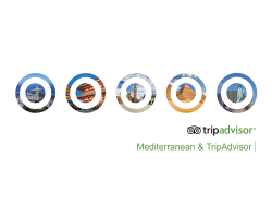 Mediterranean & TripAdvisor - I Mediterranean Tourism Meeting