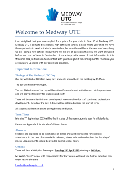 Year 10 - Medway UTC
