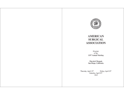 6588 ASA Book.indb - American Surgical Association