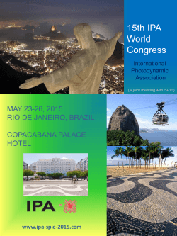 IPA 2015 Brochure