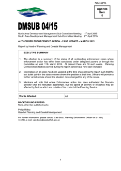 Agenda Item 6 - Melton Parish Council
