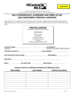 (Personal) Application - Honolulu Board of REALTORS