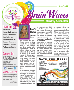 May 2015 Brain Waves Newsletter
