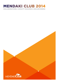 MENDAKI CLUB 2014