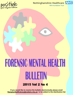 If you would like to receive the bulletin electronically please email