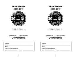 Pirate Planner 2014-15.cdr - Merrillville Community School