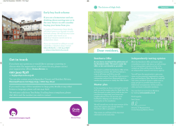 Get in touch 020 3441 8518 Dear resident,