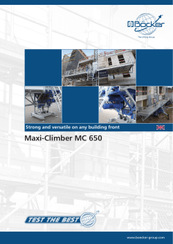 Maxi-Climber MC 650