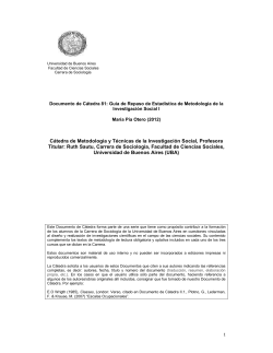 Documento de cÃ¡tedra NÂ°81 - MetodologÃ­a de la InvestigaciÃ³n