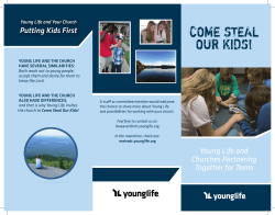 COME STEAL OUR KIDS! - Young Life Washington Metro Region