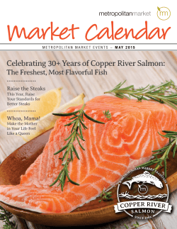 Celebrating 30+ Years of Copper River Salmon: