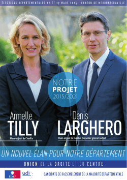 Armelle TILLY et Denis LARGHERO