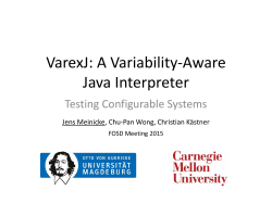 VarexJ: A Variability-Aware Java Interpreter