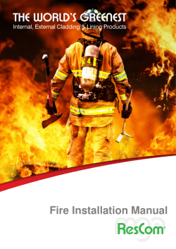 MgO Corp Fire and Acoustic Walls Rev 4 2014