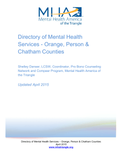 Directory of MH Services OPC April 2015-Final