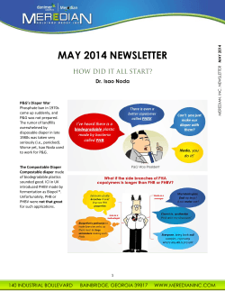 Meredian May 2014 Newsletter