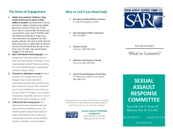 What is Consent? - Southeastern Alberta Sexual Assault Response