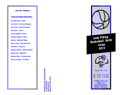 Miamisburg Girls Basketball Camp 2015 Information
