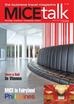 April - MICE TALK