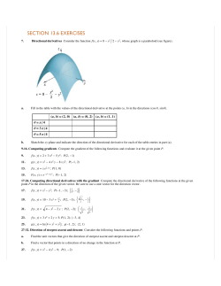 SECTION 13.6 EXERCISES