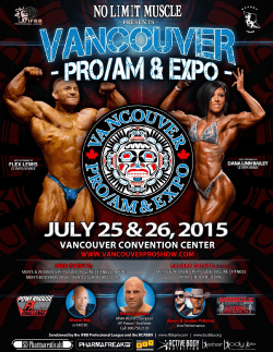 VANCOUVER PRO/AM & EXPO
