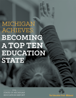 the report - Michigan Achieves
