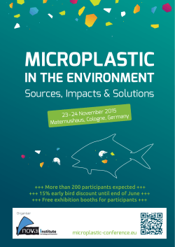 Microplastic in the environment - sources, impacts and solutions