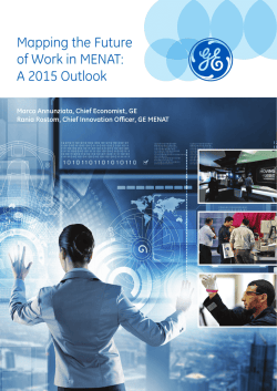 Mapping the Future of Work in MENAT: A 2015