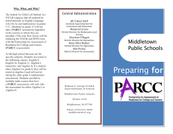 Preparing for - Middletown Township Public Schools