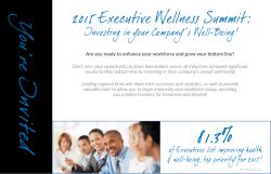 2015 Executive Wellness Summit - Mid