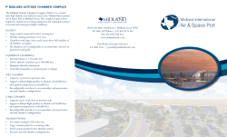 Midland Spaceport Tri Fold Brochure PDF