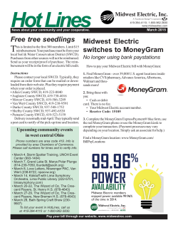 March 2015 - Midwest Electric, Inc.