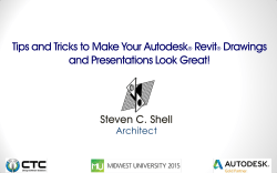 Tips and Tricks to Make Your Revit Drawings and Presentations