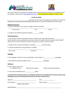 Your Letter of Intent must follow this template letter exactly (please