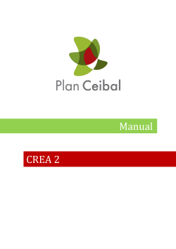 Manual CREA 2 - Mi espacio