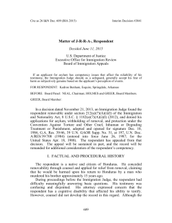 Matter of PINA-GALINDO, 26 I&N Dec. 423 (BIA 2014)