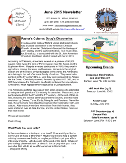 June 2015 Newsletter - Milford United Methodist Church