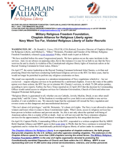 to enlarge - Military Religious Freedom Foundation
