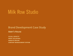 Brand Development Case Study