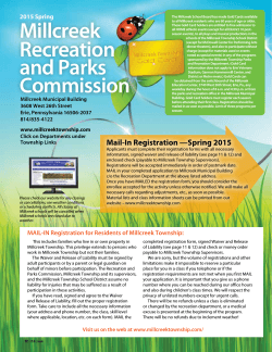 Millcreek Recreation and Parks Commission