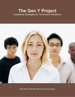 The Gen Y Project - Millennial Leaders